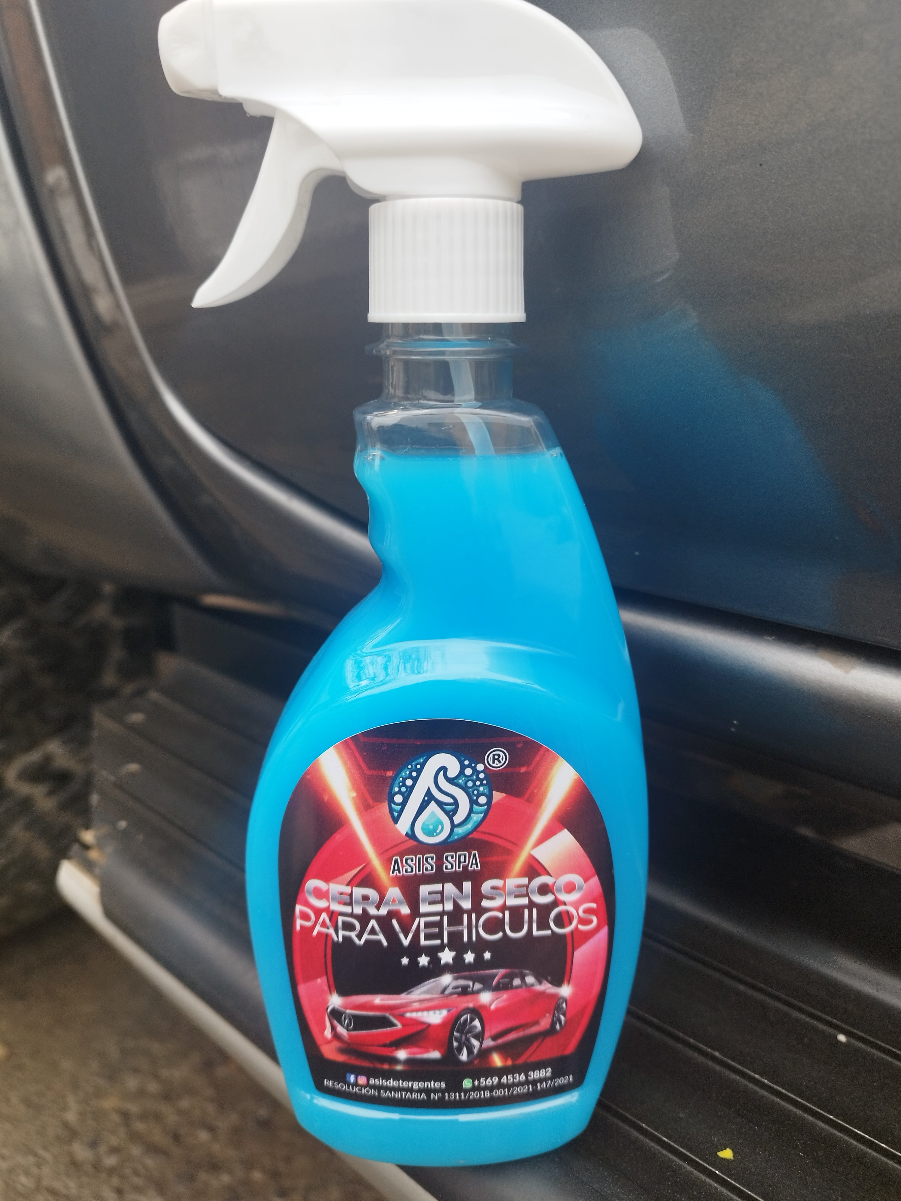 Cera en Seco para Vehículos 500ml