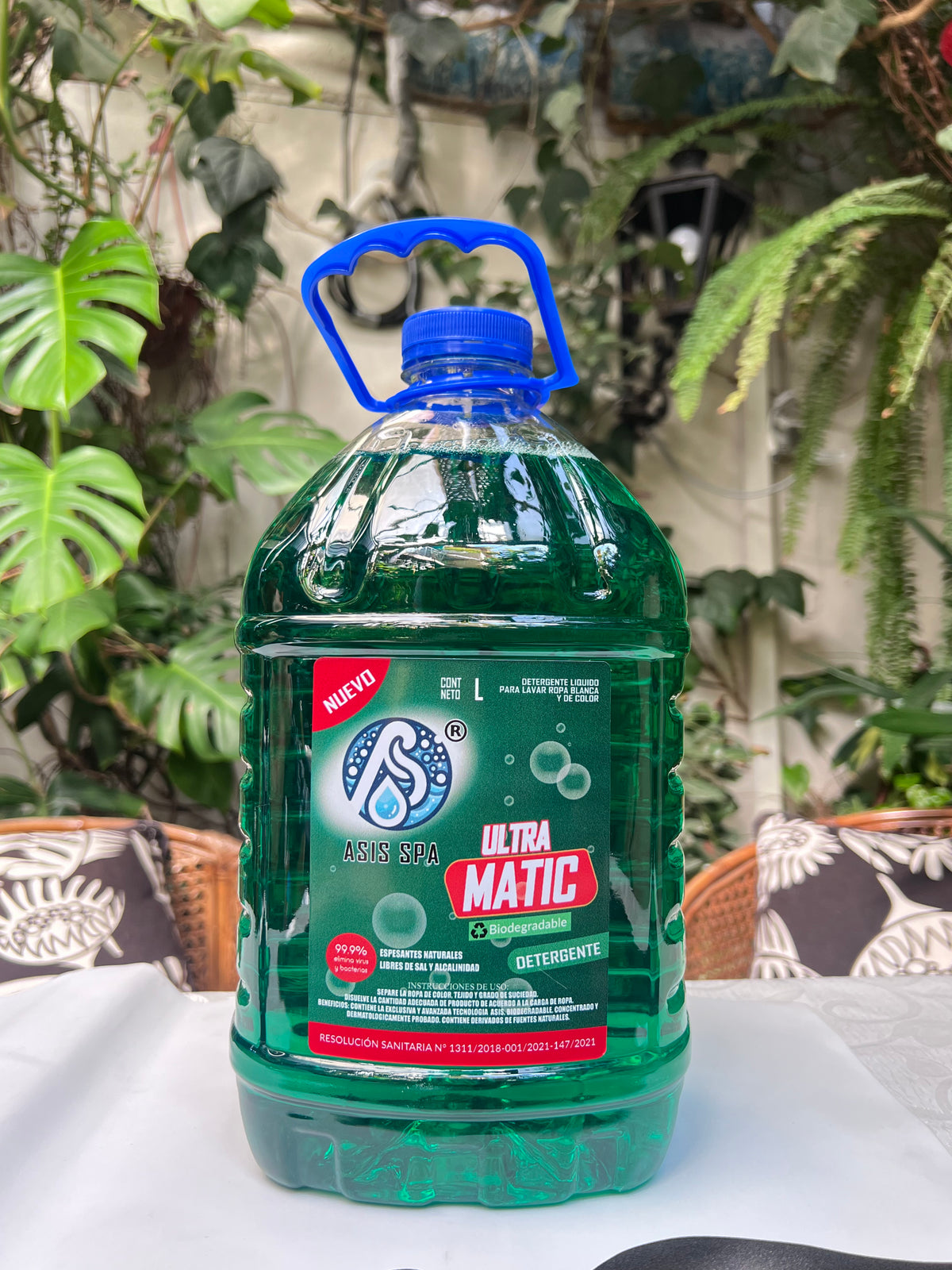 Detergente Ultra Matic Verde 5L
