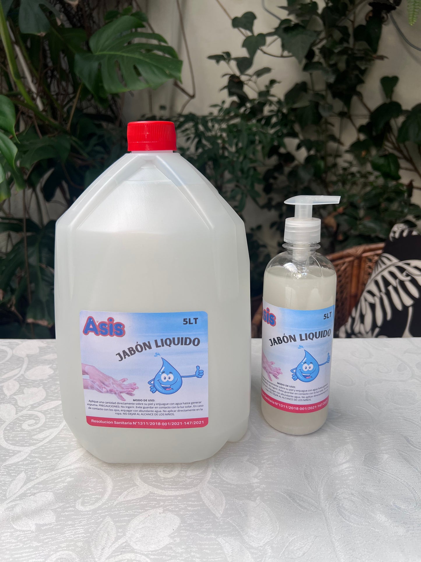 Jabón Liquido Industrial Asis 5L