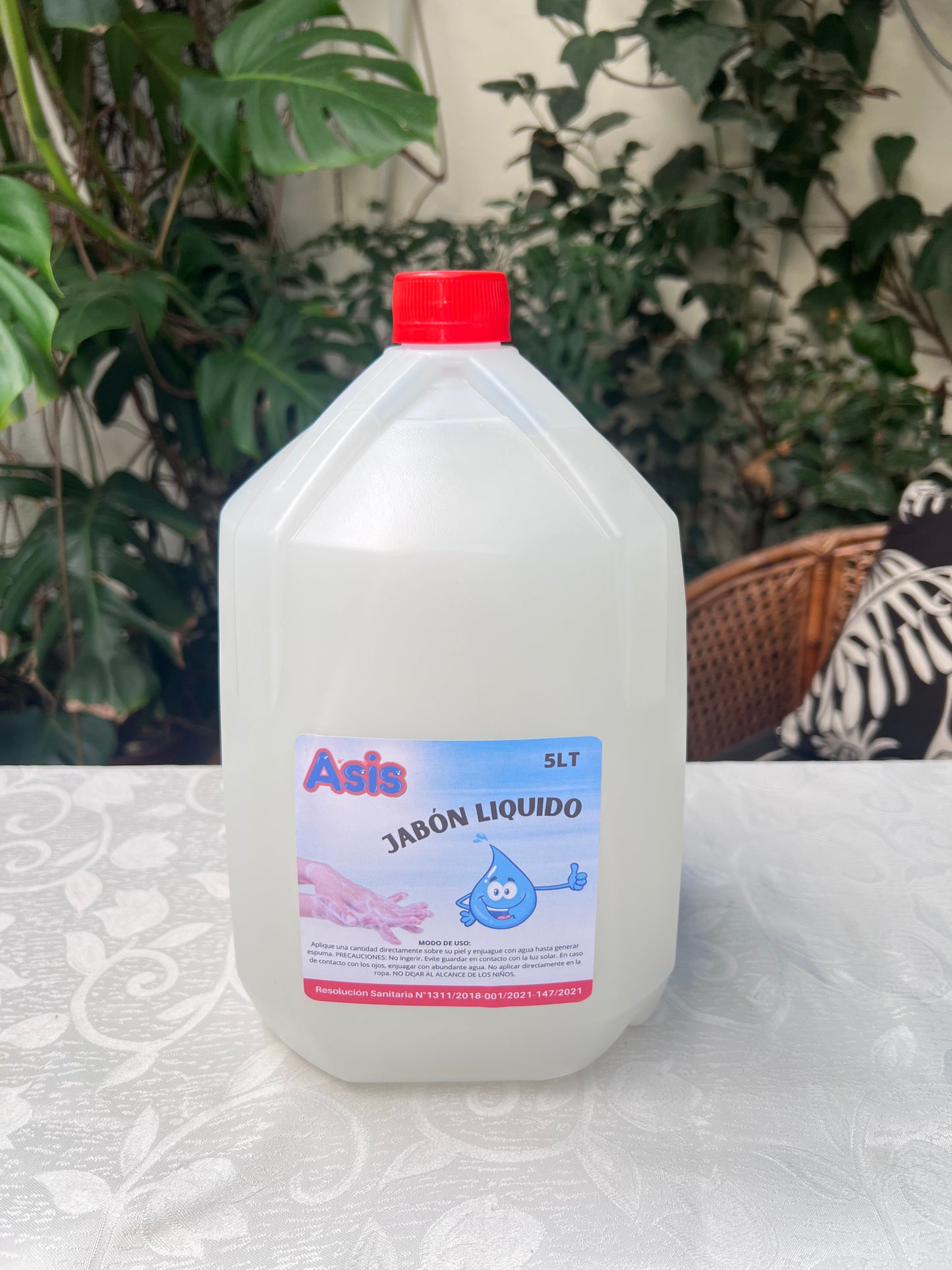 Jabón Liquido Industrial Asis 5L