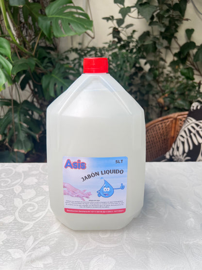 Jabón Liquido Industrial Asis 5L